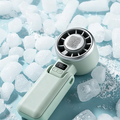 Semiconductor cooling Handheld fan | Karnz