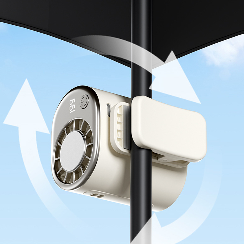 Portable Semiconductor Cooling Fan with Clip | Brehn