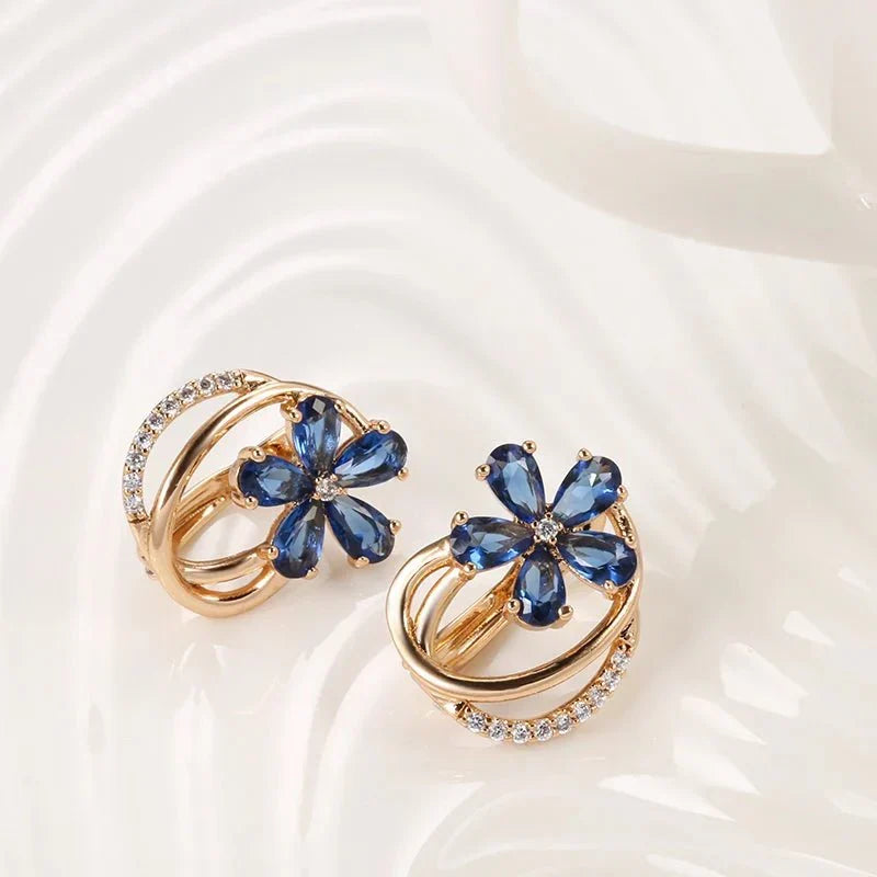 Skanto | Spring Aurora Flower Earrings