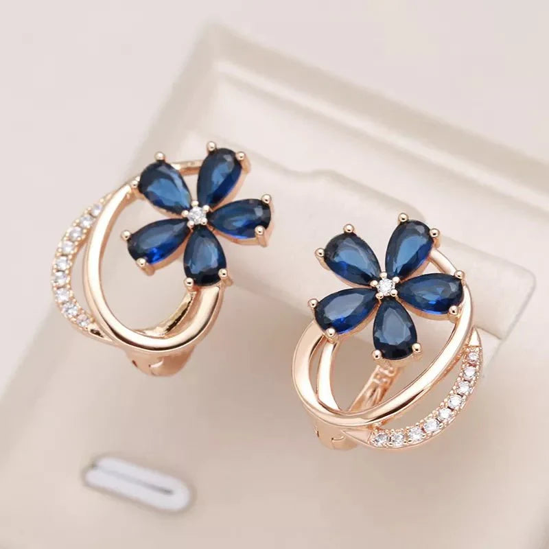 Skanto | Spring Aurora Flower Earrings
