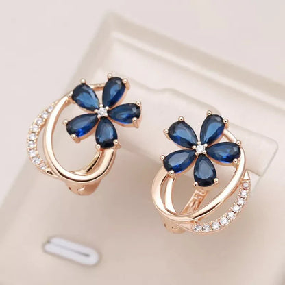 Skanto | Spring Aurora Flower Earrings