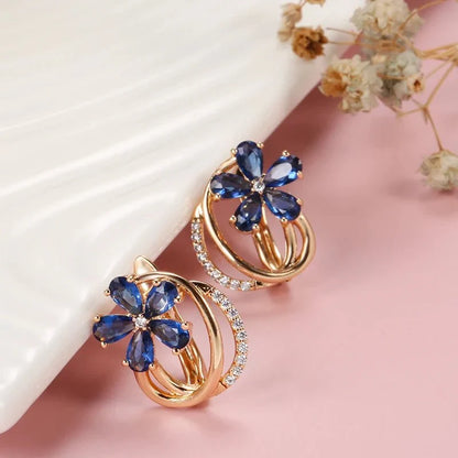Skanto | Spring Aurora Flower Earrings