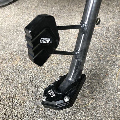 Kalsten | STABILIRIDE – Aluminum Motorcycle Kickstand Pad for Secure Parking