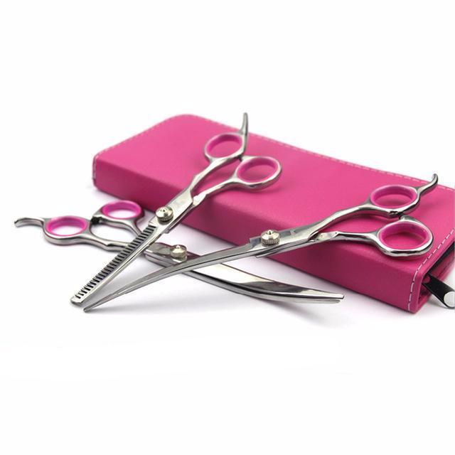 Skanto | Stainless Steel Dog Grooming and Coat Care Scissor Set
