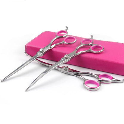 Skanto | Stainless Steel Dog Grooming and Coat Care Scissor Set