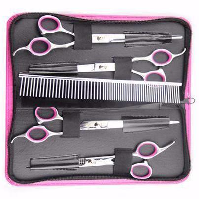 Skanto | Stainless Steel Dog Grooming and Coat Care Scissor Set