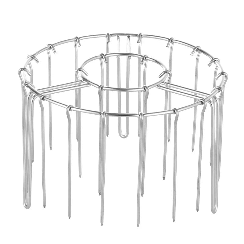 Stainless Steel Air Fryer Kebab Rack Vertical Hanging Skewers Grill | Karnz