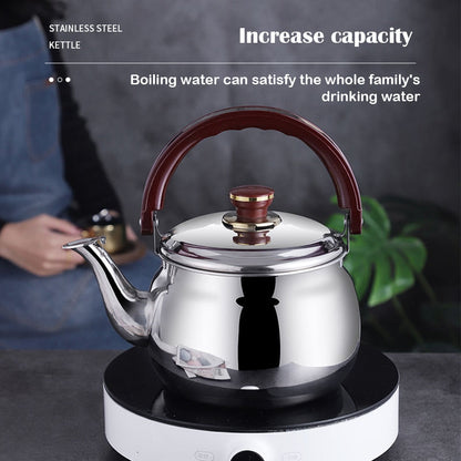 Stainless Steel Thick-Walled Whistling Kettle | Karnz