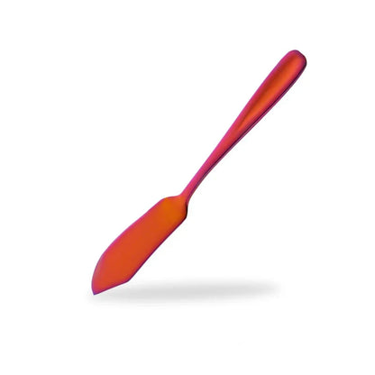 Stainless Steel Butter Knife Colorful Dessert Jam Cream Cheese Spreader | Bowlift