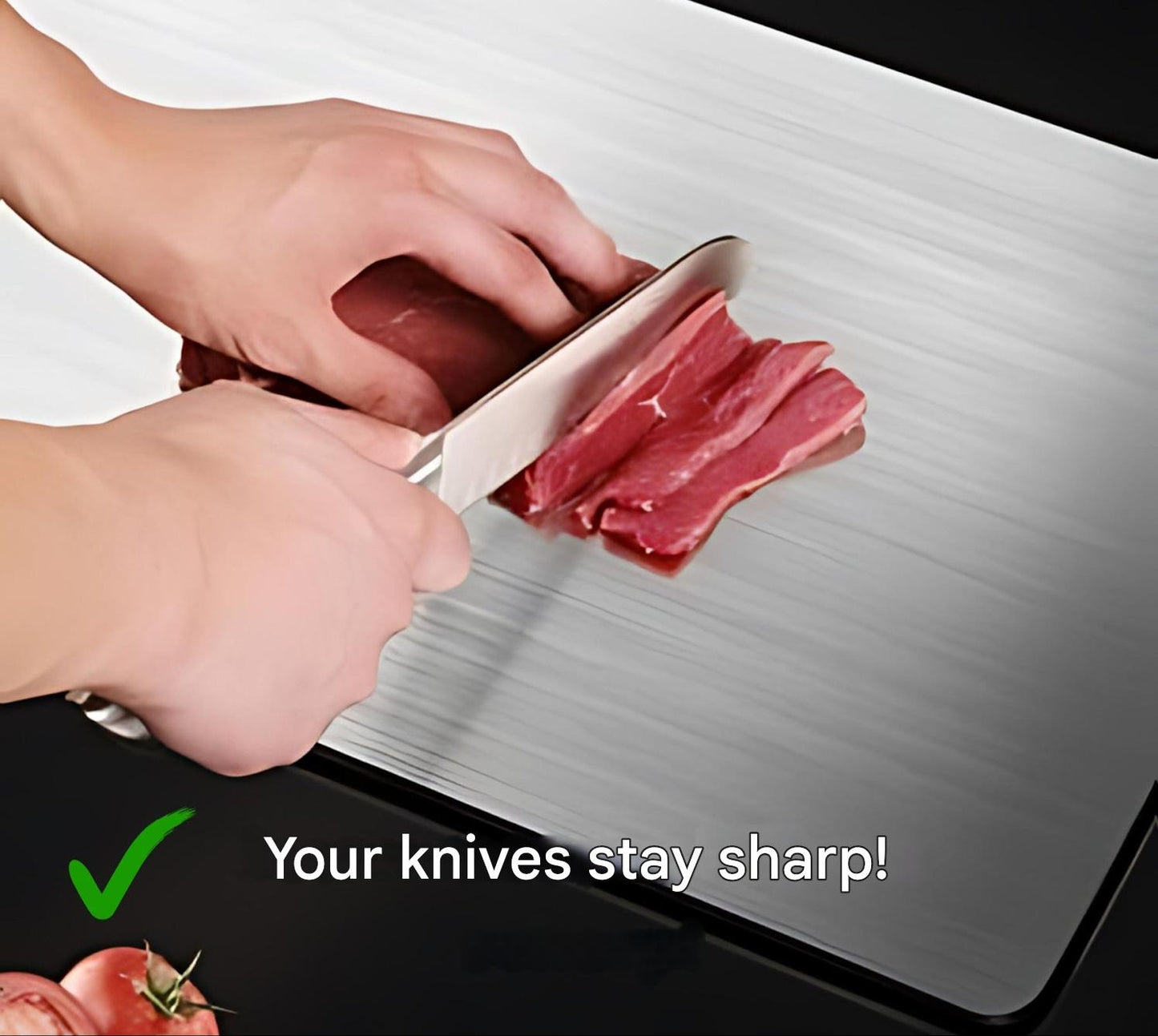 Skanto | ChefGuard Cutting Board - Stainless Steel
