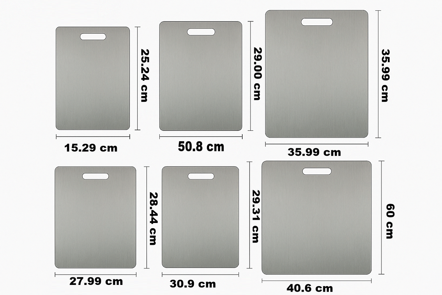 Skanto | ChefGuard Cutting Board - Stainless Steel