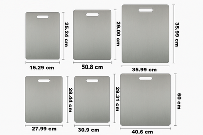Skanto | ChefGuard Cutting Board - Stainless Steel
