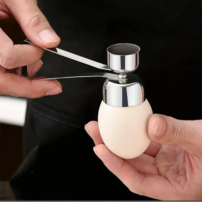Stainless Steel Double Head Egg Scissors Eggshell Opener and Cutter | Bowlift
