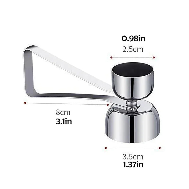 Stainless Steel Double Head Egg Scissors Eggshell Opener and Cutter | Bowlift