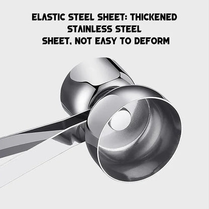 Stainless Steel Double Head Egg Scissors Eggshell Opener and Cutter | Bowlift