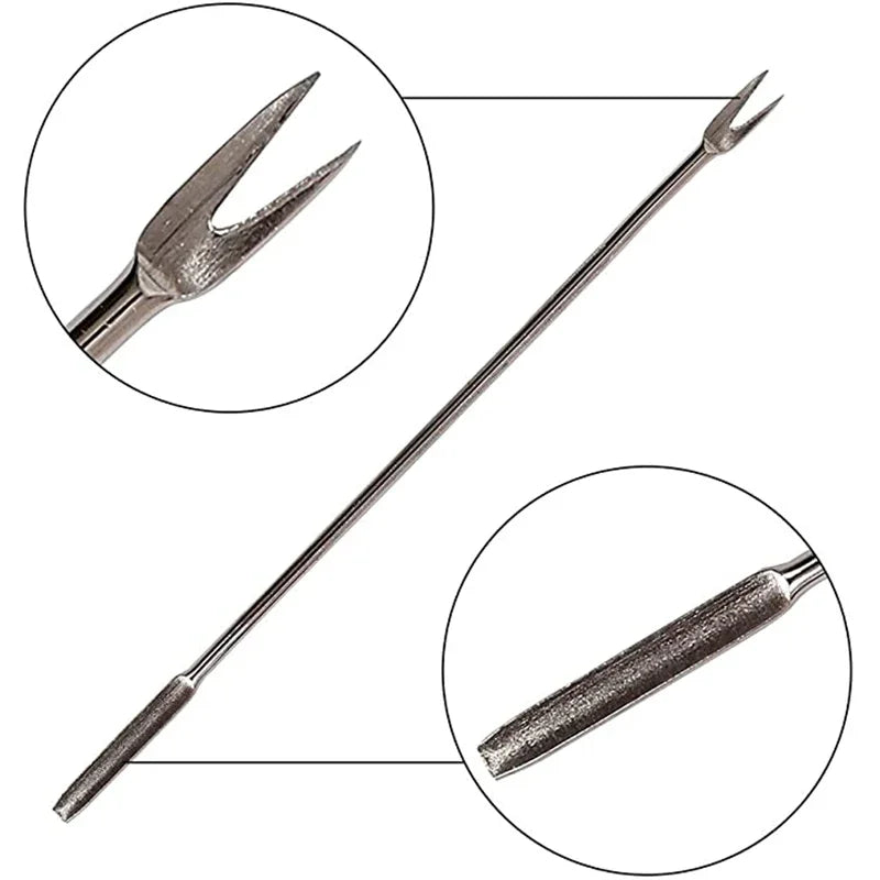 Stainless Steel Kitchen Tools Crackers Picks and Forks Seafood Tools | Bowlift