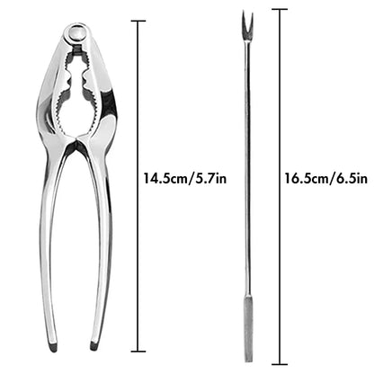 Stainless Steel Kitchen Tools Crackers Picks and Forks Seafood Tools | Bowlift
