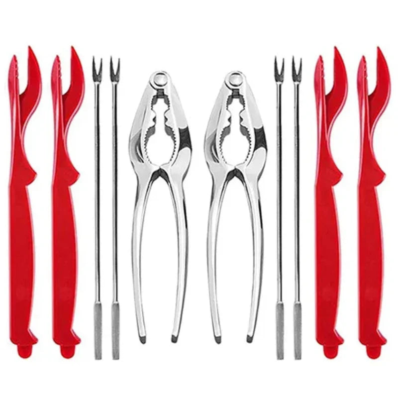 Stainless Steel Kitchen Tools Crackers Picks and Forks Seafood Tools | Bowlift