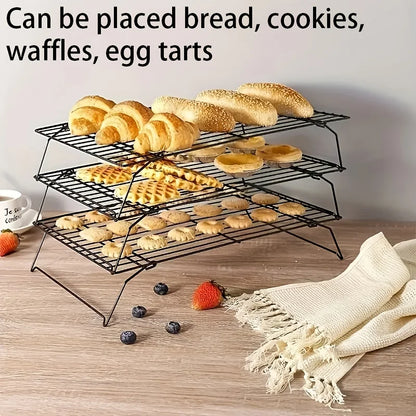 Stainless Steel Stackable Cooling Rack Nonstick Baking Cooling Grid | Bowlift