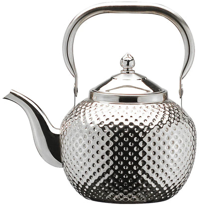 Stainless Steel Stove Top Kettle Restaurant Teapot with Removable Infuser | Bowlift