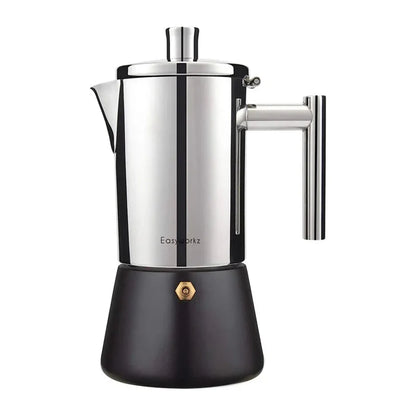 Stainless steel stove espresso maker moka pot coffee machine | Karnz