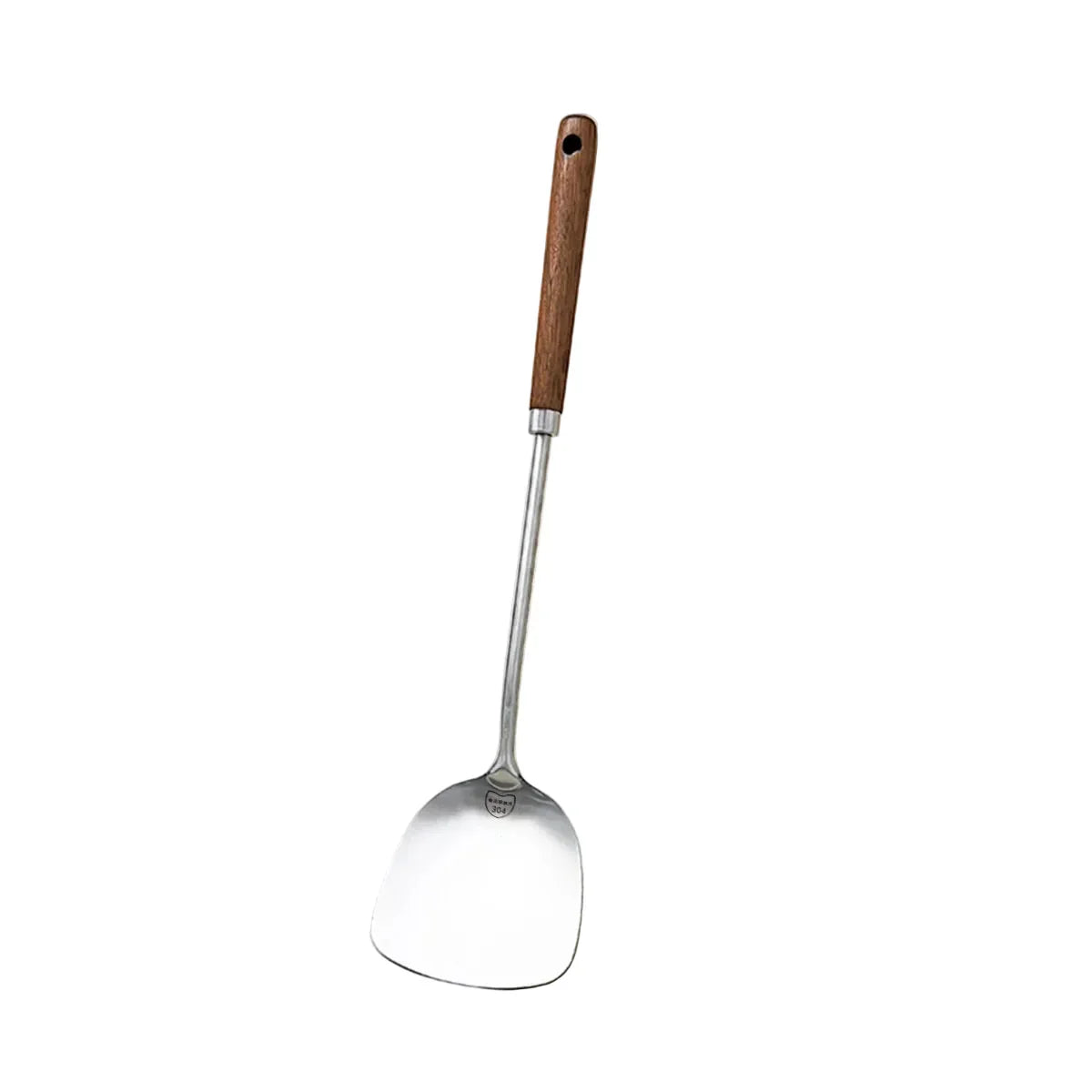 Stainless Steel Turner Wooden Handle Spatula Kitchen Cooking Utensils | Bowlift
