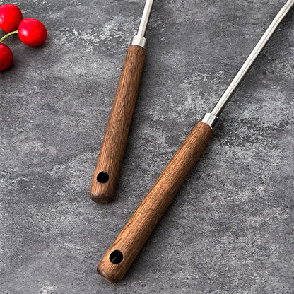 Stainless Steel Turner Wooden Handle Spatula Kitchen Cooking Utensils | Bowlift
