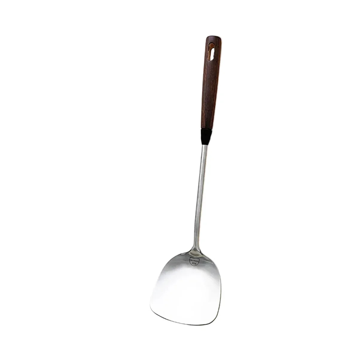 Stainless Steel Turner Wooden Handle Spatula Kitchen Cooking Utensils | Bowlift
