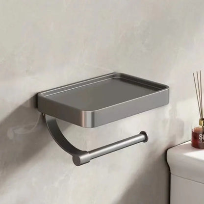 Skanto | Stalux Toilet Paper Holder with Shelf