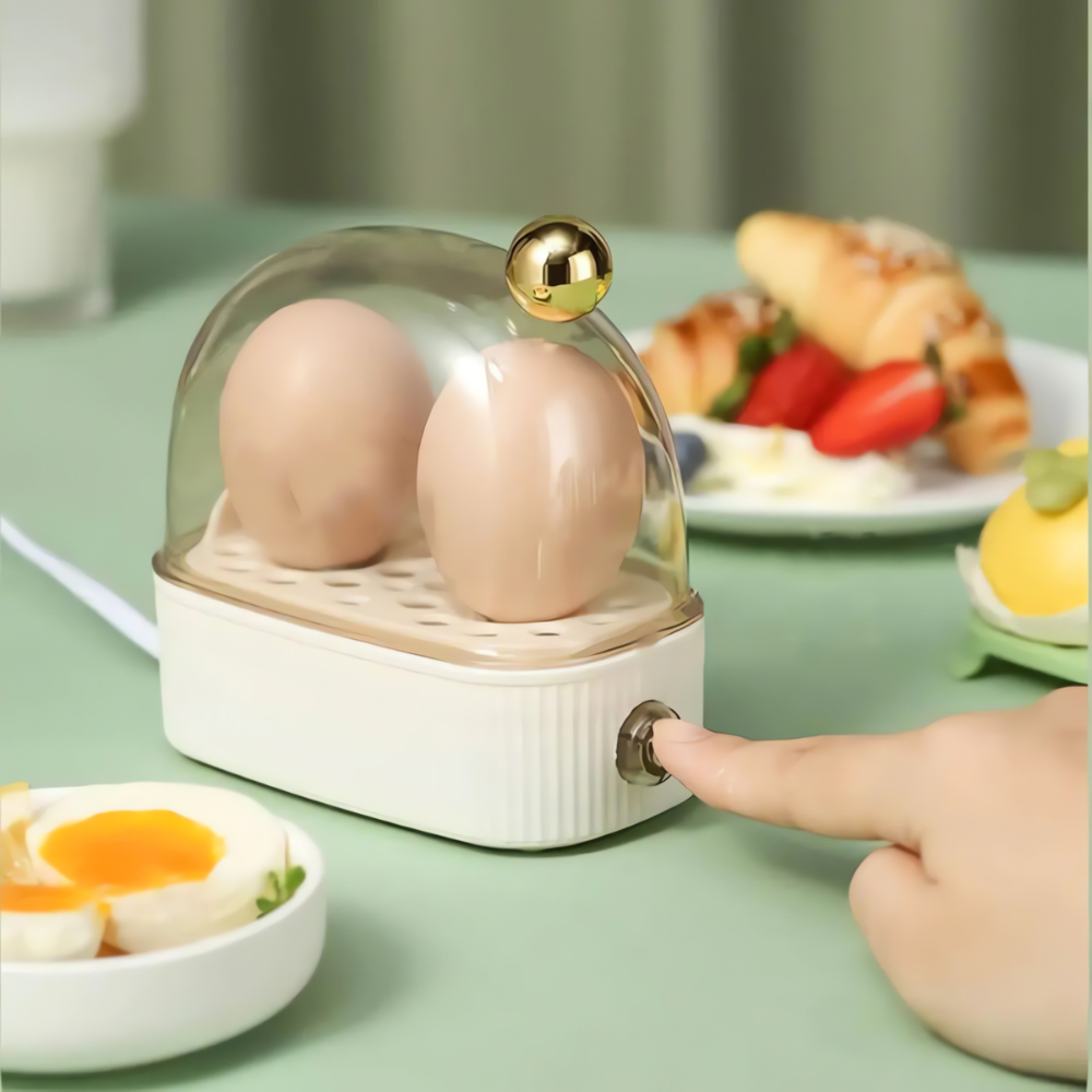 Skanto | Electric Egg Cooker - Fast & Beautiful Breakfast | Compact Design