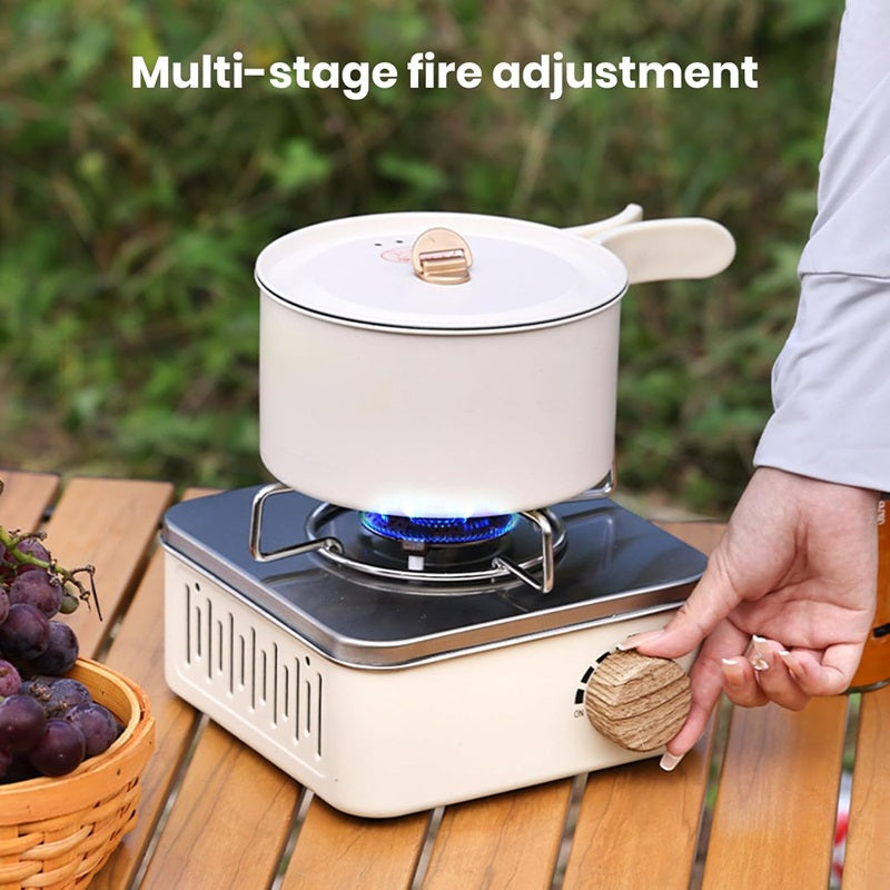 Powerful 2800-watt gas cooker for camping