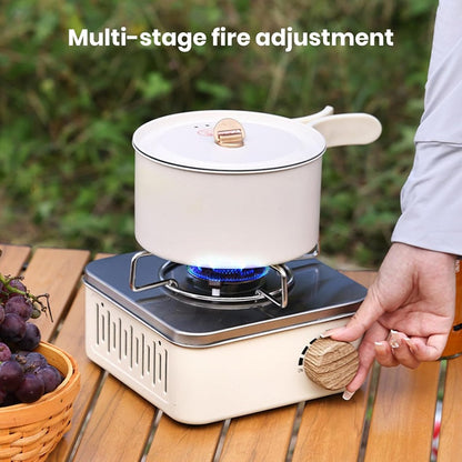 Powerful 2800-watt gas cooker for camping