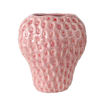 Skanto | Strawberry Textured Ceramic Vase