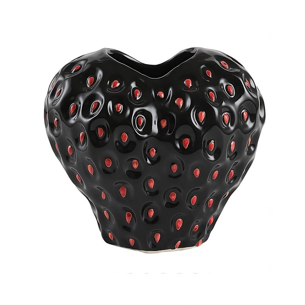 Skanto | Strawberry Textured Ceramic Vase