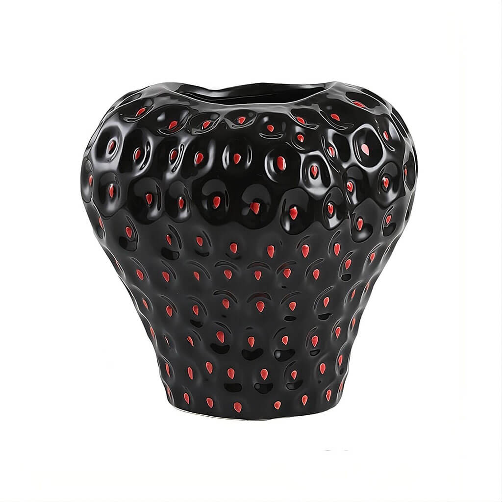 Skanto | Strawberry Textured Ceramic Vase