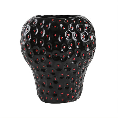 Skanto | Strawberry Textured Ceramic Vase