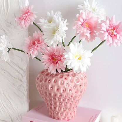Skanto | Strawberry Textured Ceramic Vase