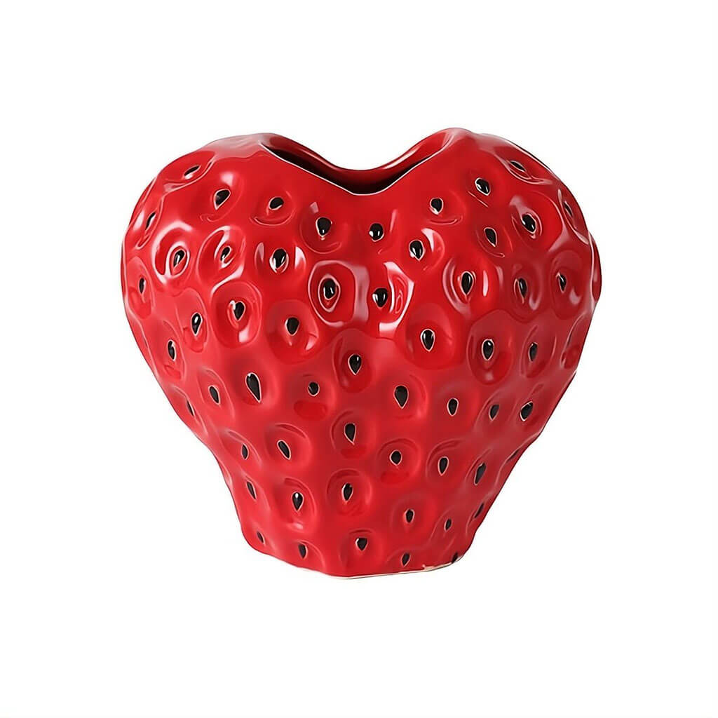 Skanto | Strawberry Textured Ceramic Vase