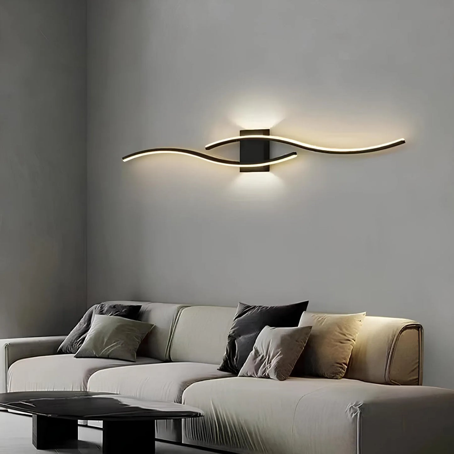 Long wall light bar