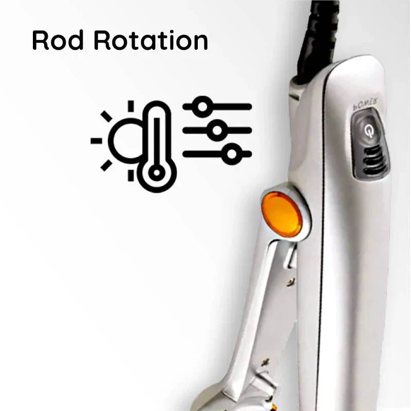 Kalsten | STYLESPIN – 2-in-1 Rotating Hair Brush with Adjustable Heat Settings