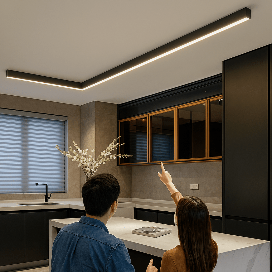 Skanto | Minimalist Scandinavian Ceiling Lamp with Powerful Light