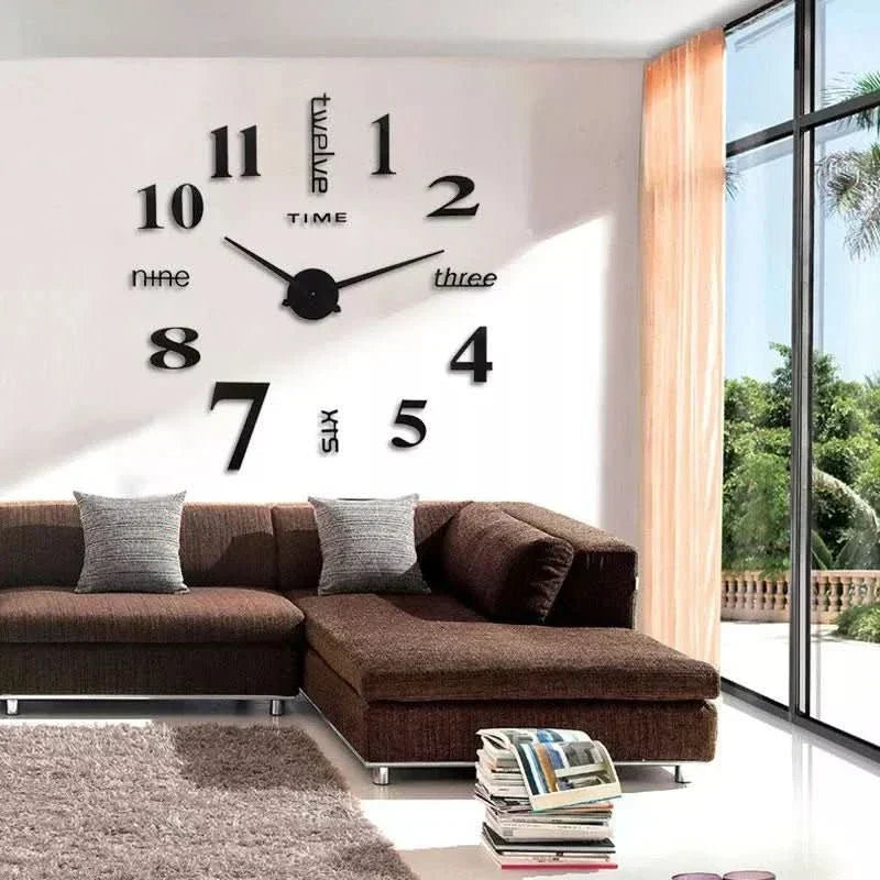 BowLift | Stylish 3D Wall Clock - TimeFlow
