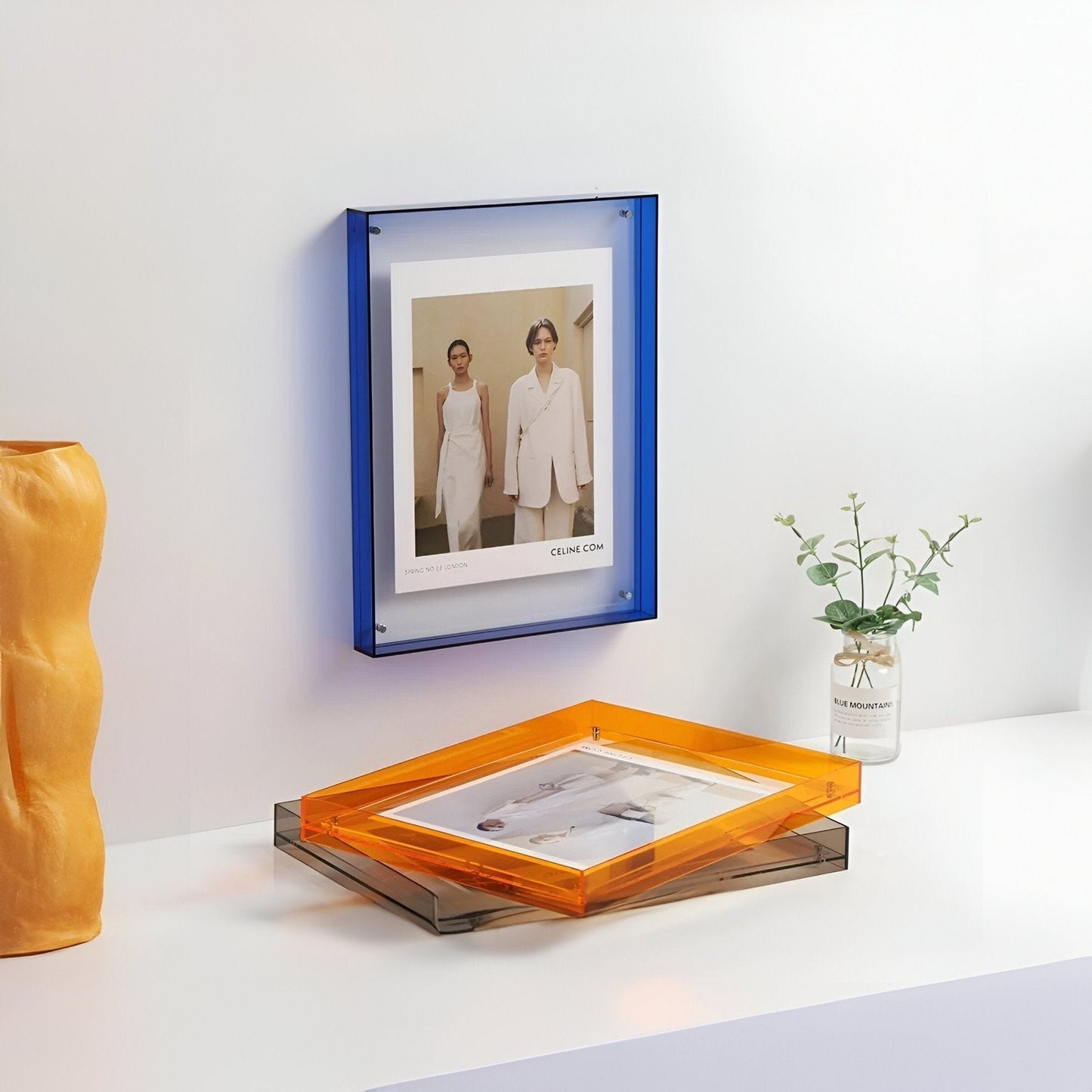 Skanto | Photo Frame Acrylic Clear Modern Display