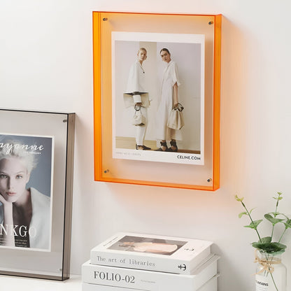 Skanto | Photo Frame Acrylic Clear Modern Display