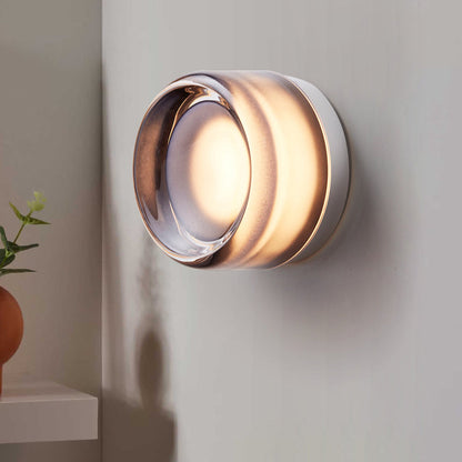 Skanto | Modern Round Acrylic LED Wall Lamp