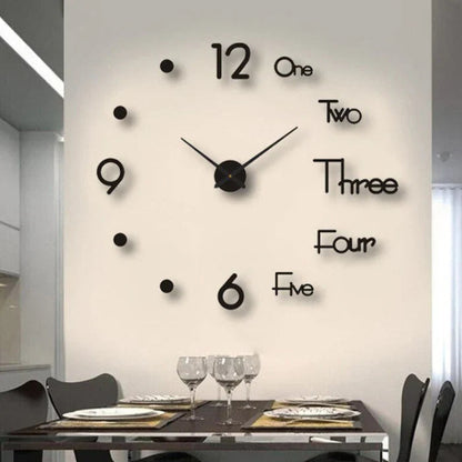 BowLift | Modern Large Decorative Wall Clock