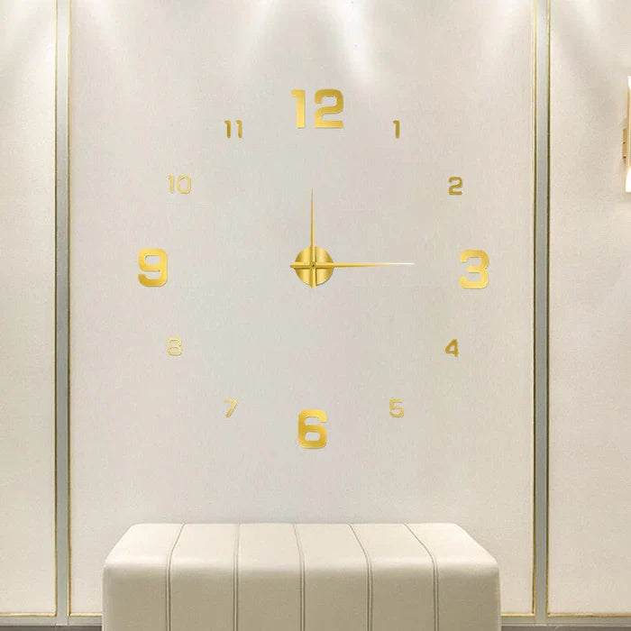 Modern large decorative wall clock