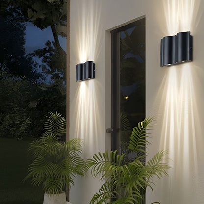 BowLift | Outdoor Black LED Wall Light Fixture