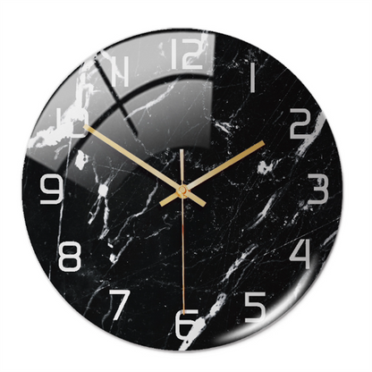 BowLift | Stylish Wall Clock with Marble Texture - MarbleTime