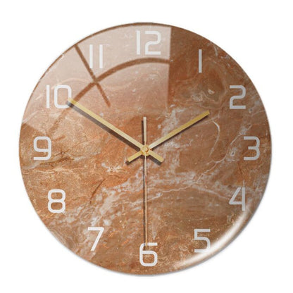 BowLift | Stylish Wall Clock with Marble Texture - MarbleTime